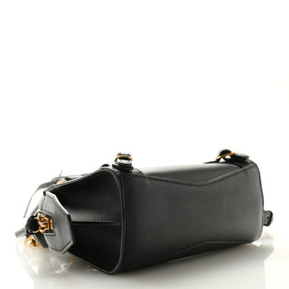 Balenciaga Smooth Calfskin Neo Classic Brass Hardware Nano City Crossbody Black 4 of 10