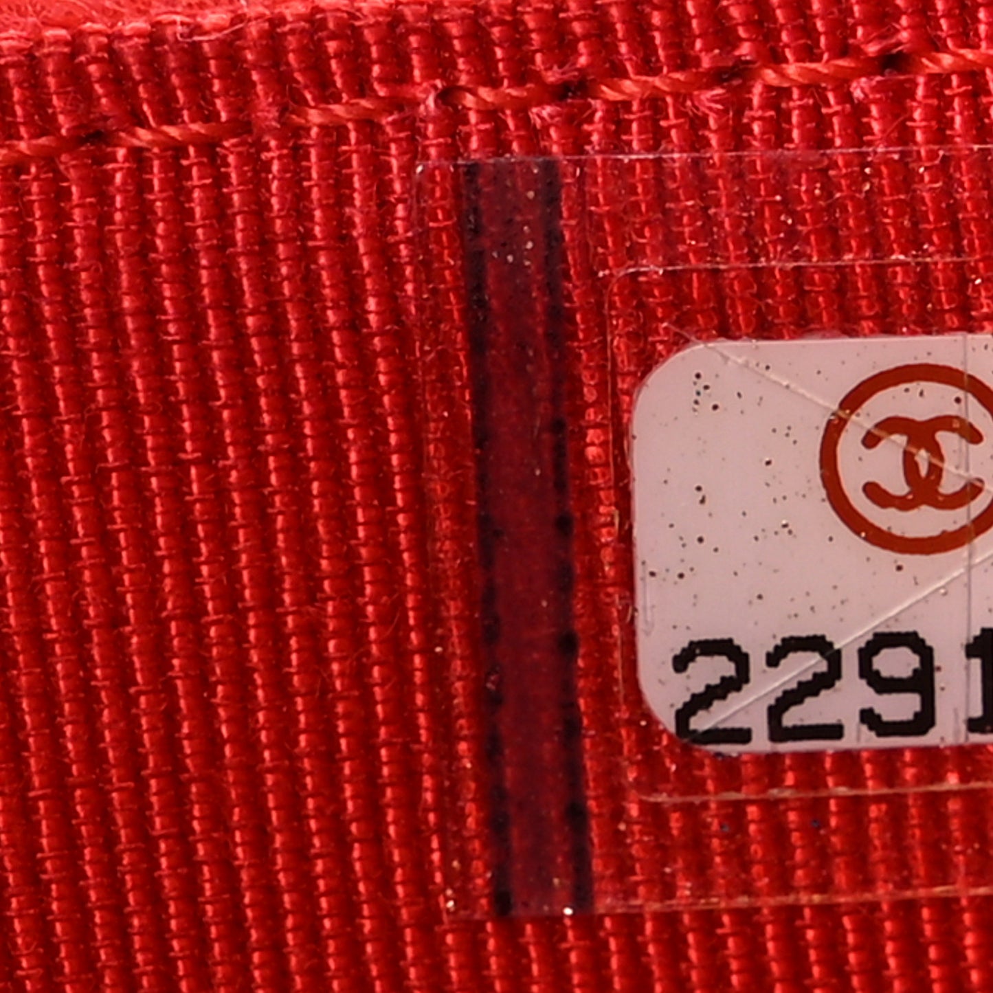 Lambskin Quilted Wallet On Chain WOC Red