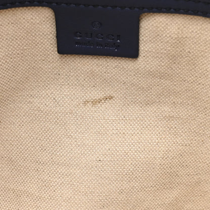 Gucci Guccissima Medium Emily Shoulder Bag Blue 14 of 14