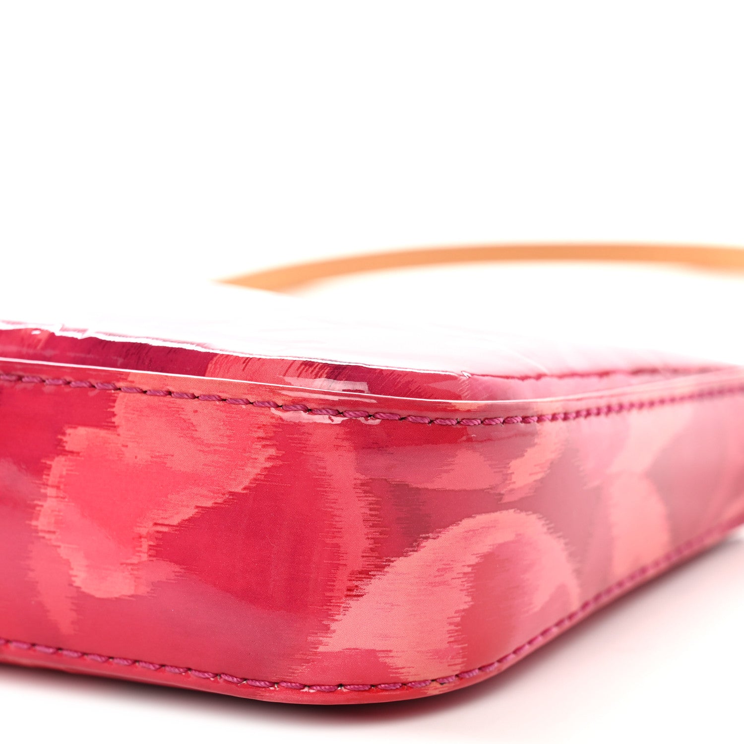 Louis Vuitton Vernis Ikat Pochette Accessories NM Rose Indien 10 of 12
