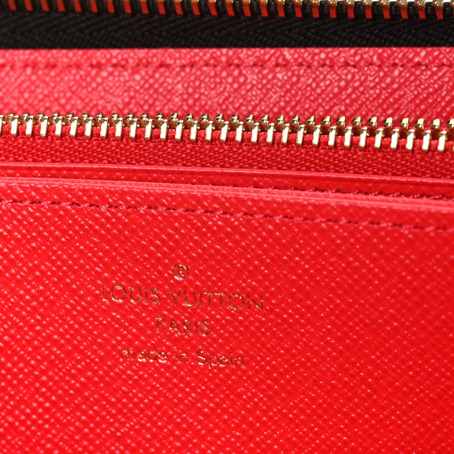 Louis Vuitton Monogram 2016 Christmas Animation Zippy Wallet Rouge 6 of 7
