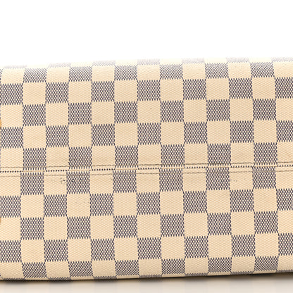 Louis Vuitton Damier Azur Propriano Rose Ballerine 18 of 18