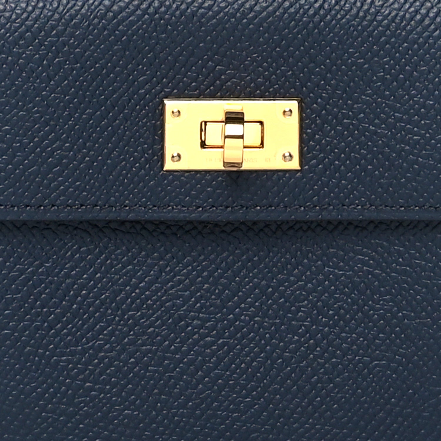 Hermes Epsom Kelly Pocket Compact Wallet Bleu Indigo 8 of 8