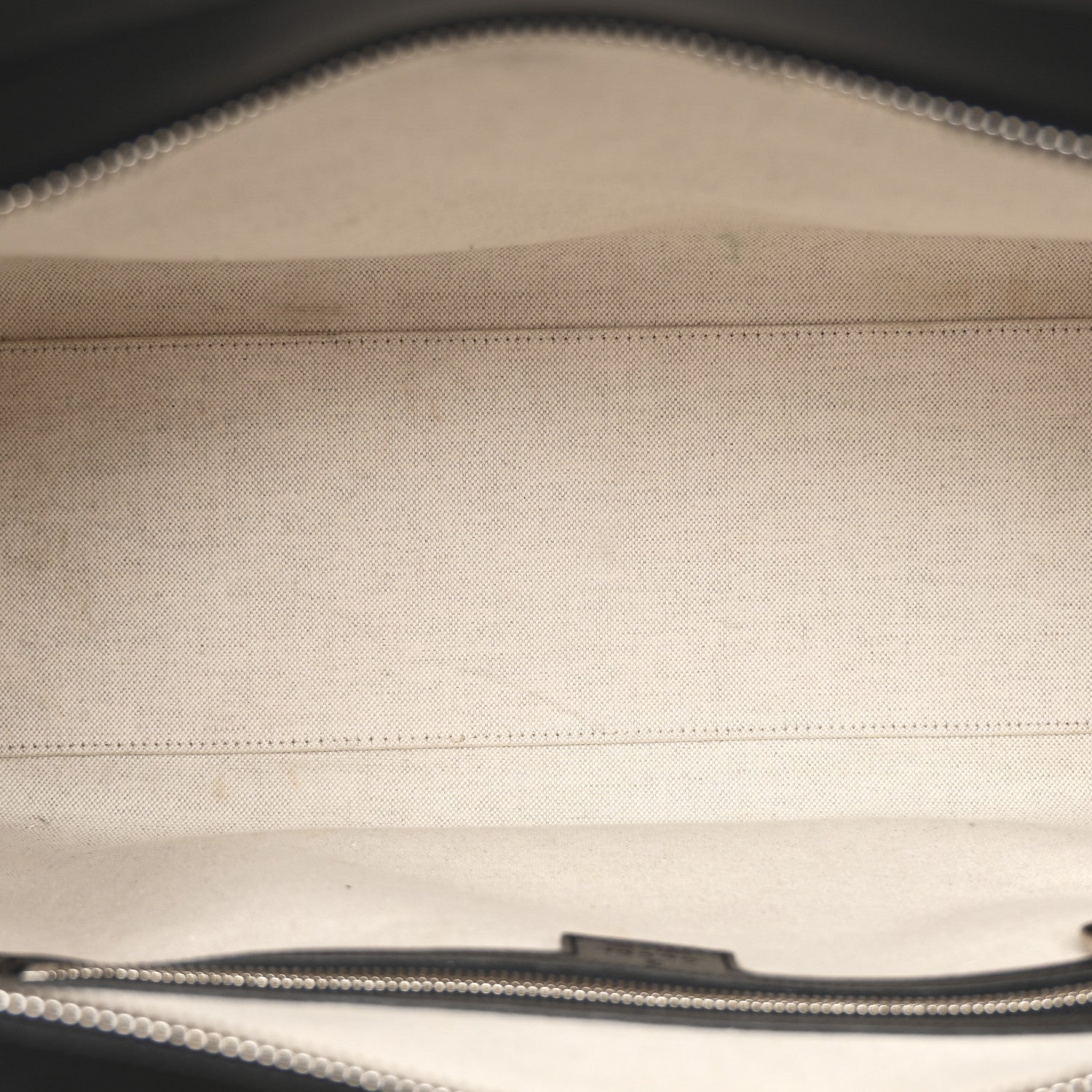 Gucci Calfskin GG Tennis Embossed Tote Bag Black 5 of 11