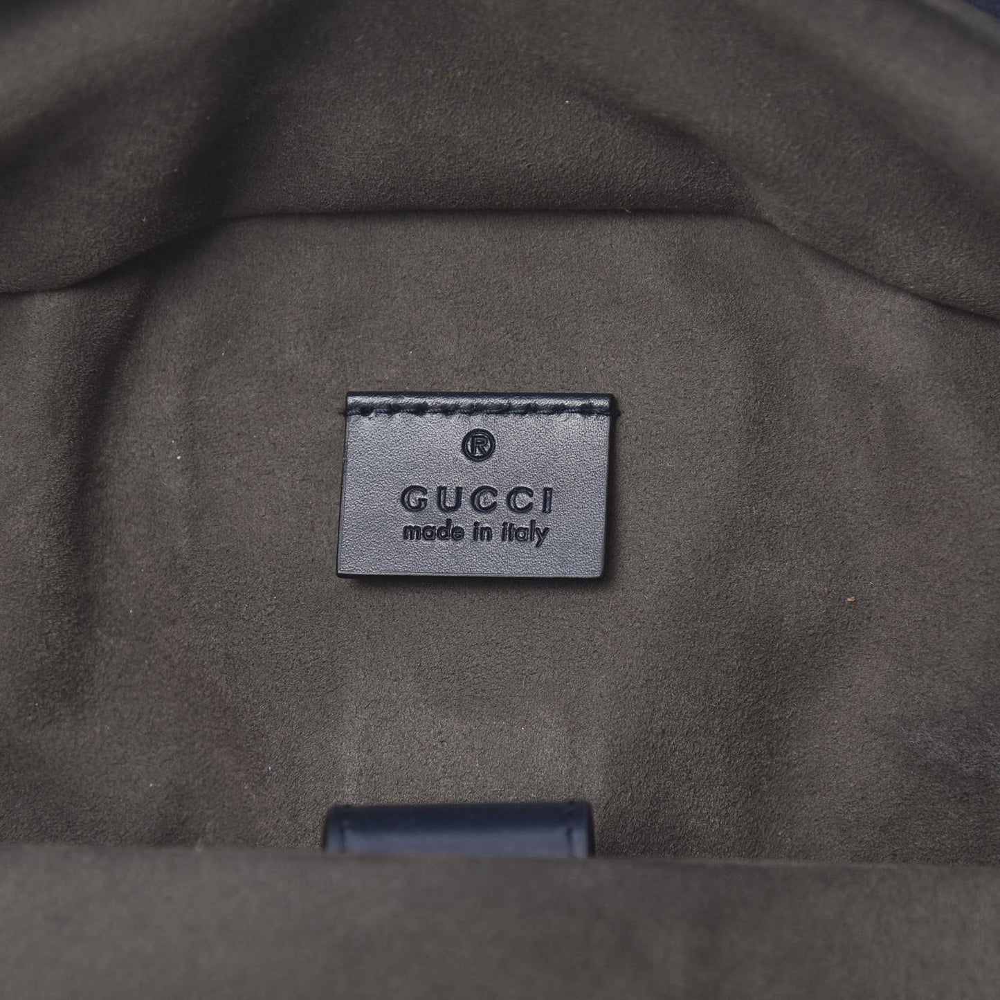 Guccissima Signature Day Backpack Blue