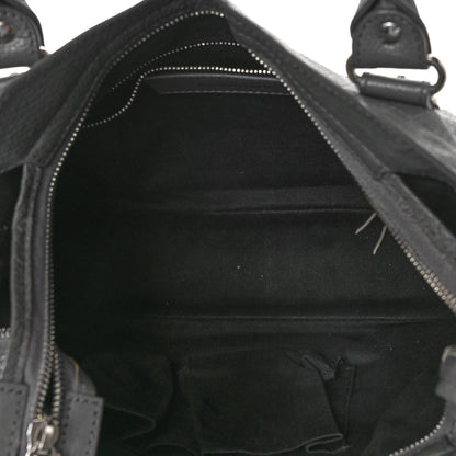Balenciaga Chevre Silver Metallic Edge Hardware Town Gris Acier 6 of 10