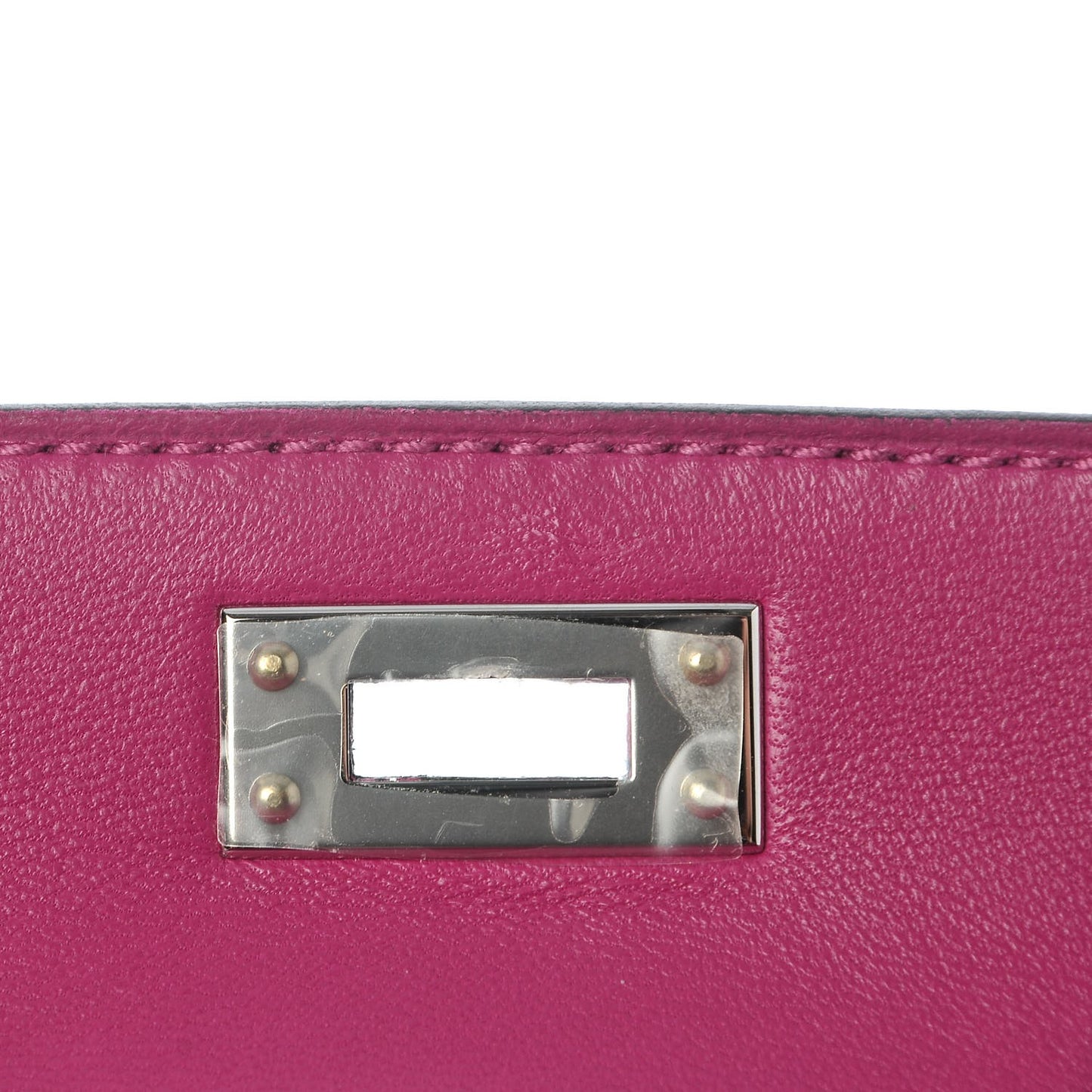 Chevre Mysore Mini Kelly Sellier 20 Rose Pourpre