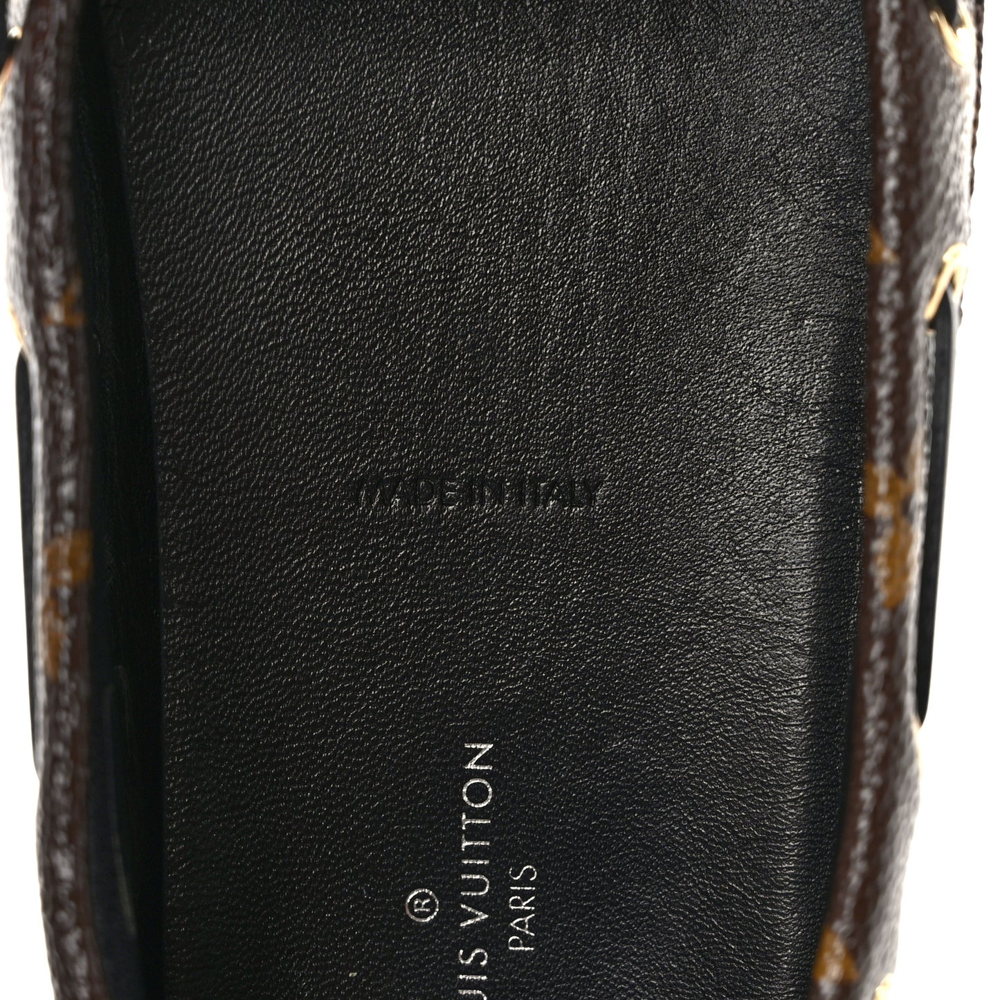 Patent Monogram Gloria Loafers 37.5