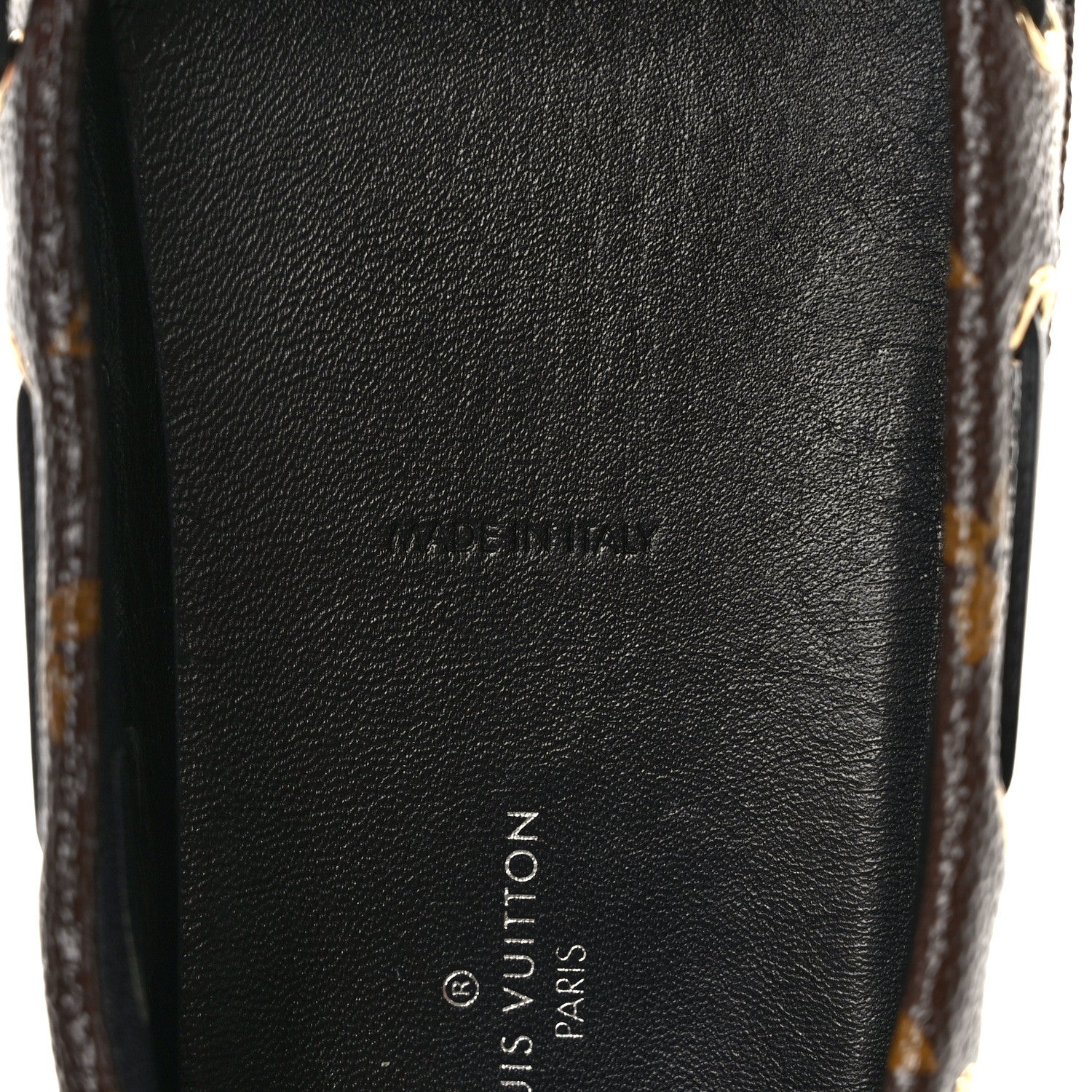 Louis Vuitton Patent Monogram Gloria Loafers 37.5 8 of 9