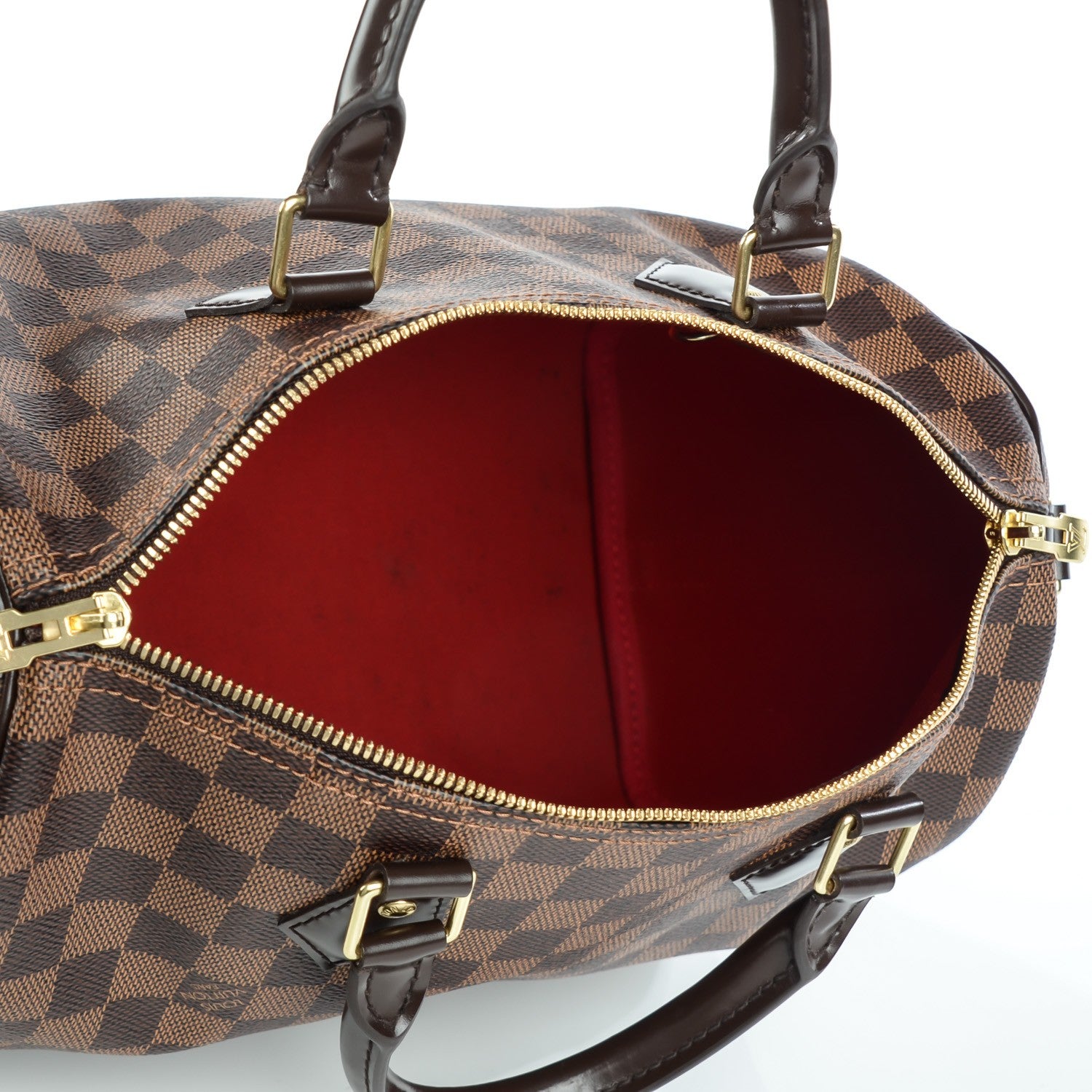 Louis Vuitton Damier Ebene Speedy Bandouliere 30 5 of 8