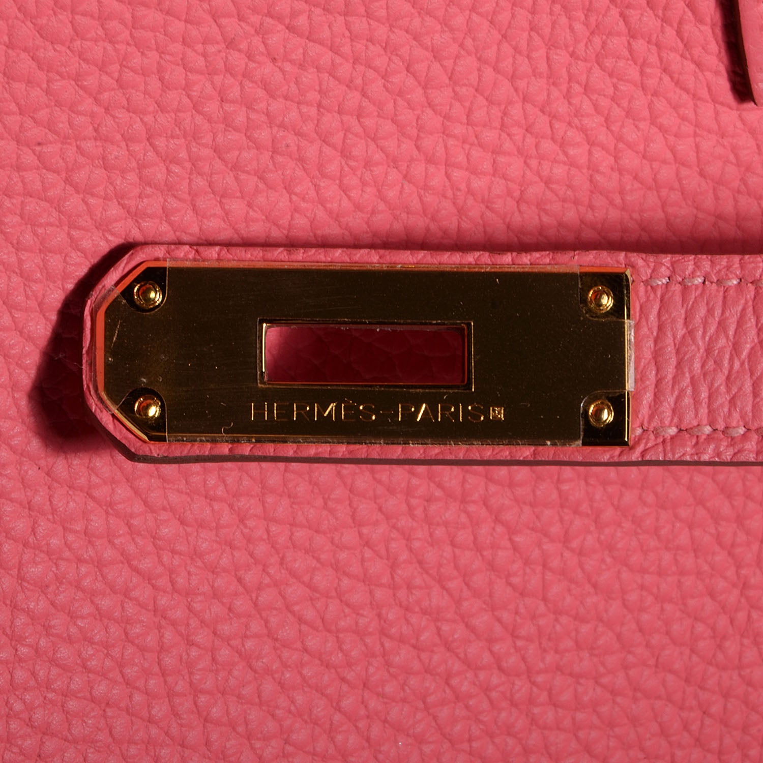 Hermes Togo Birkin 35 Rose Lipstick 3 of 22
