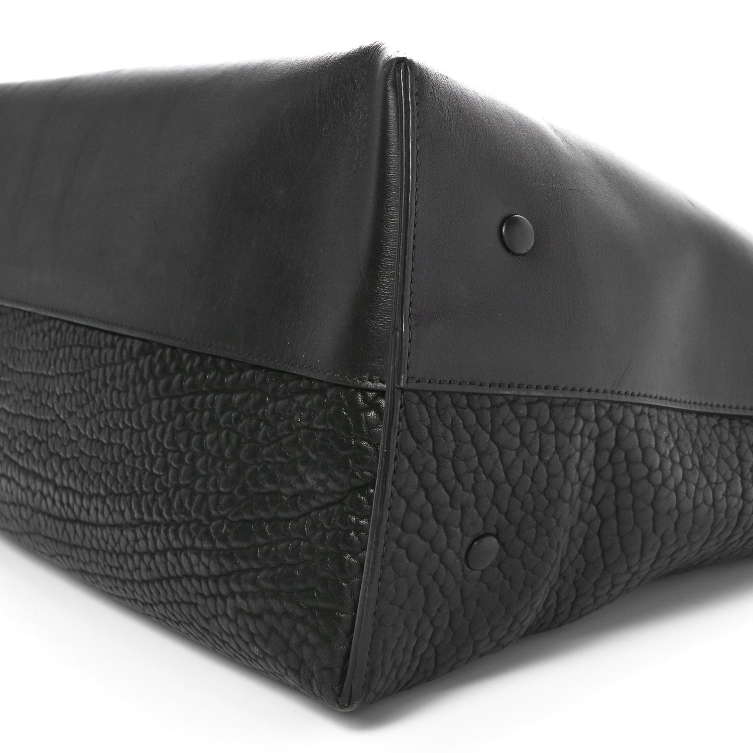 Chloe Grained Calfskin Baylee Tote Street Black 9 of 9