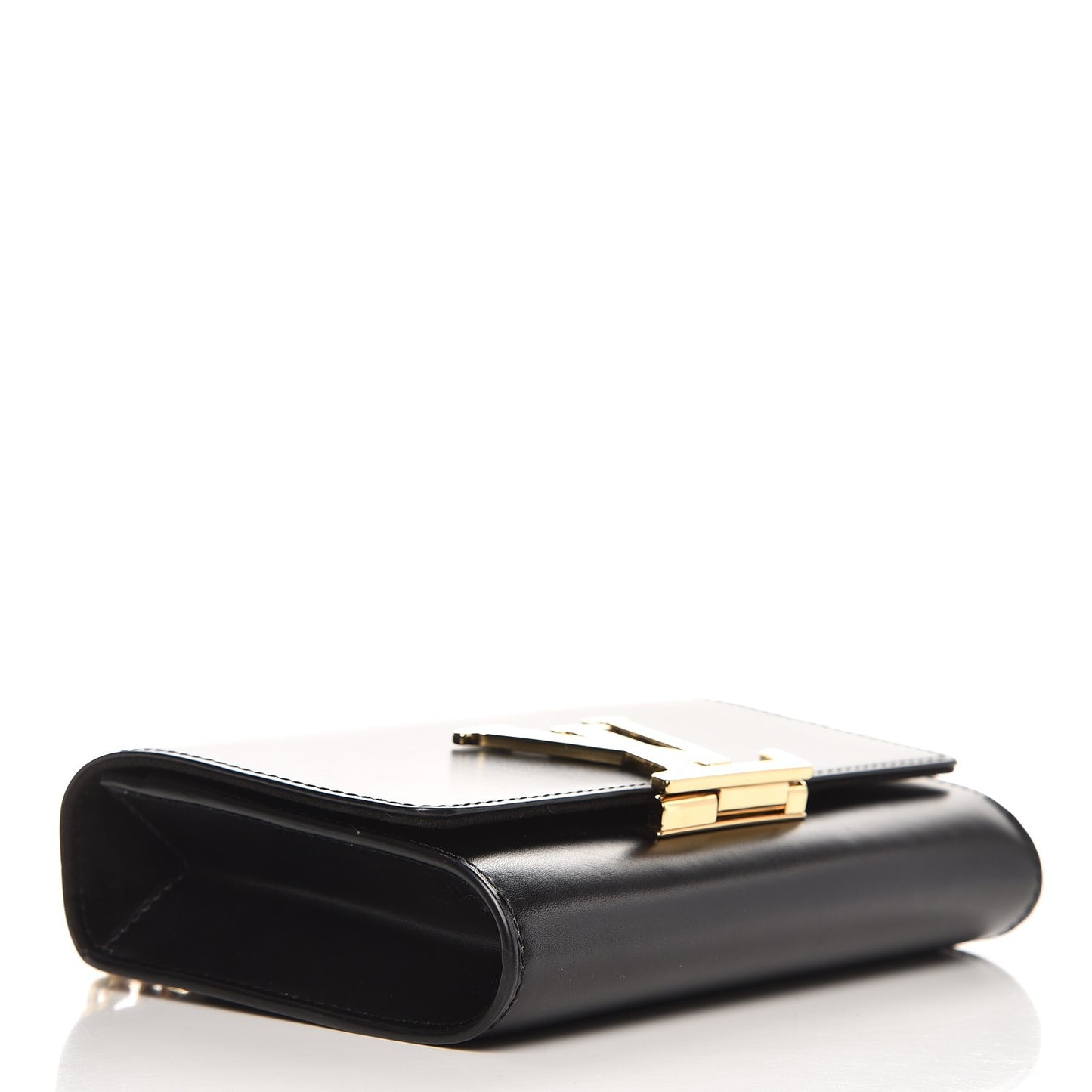 Calfskin Chain Louise MM Black