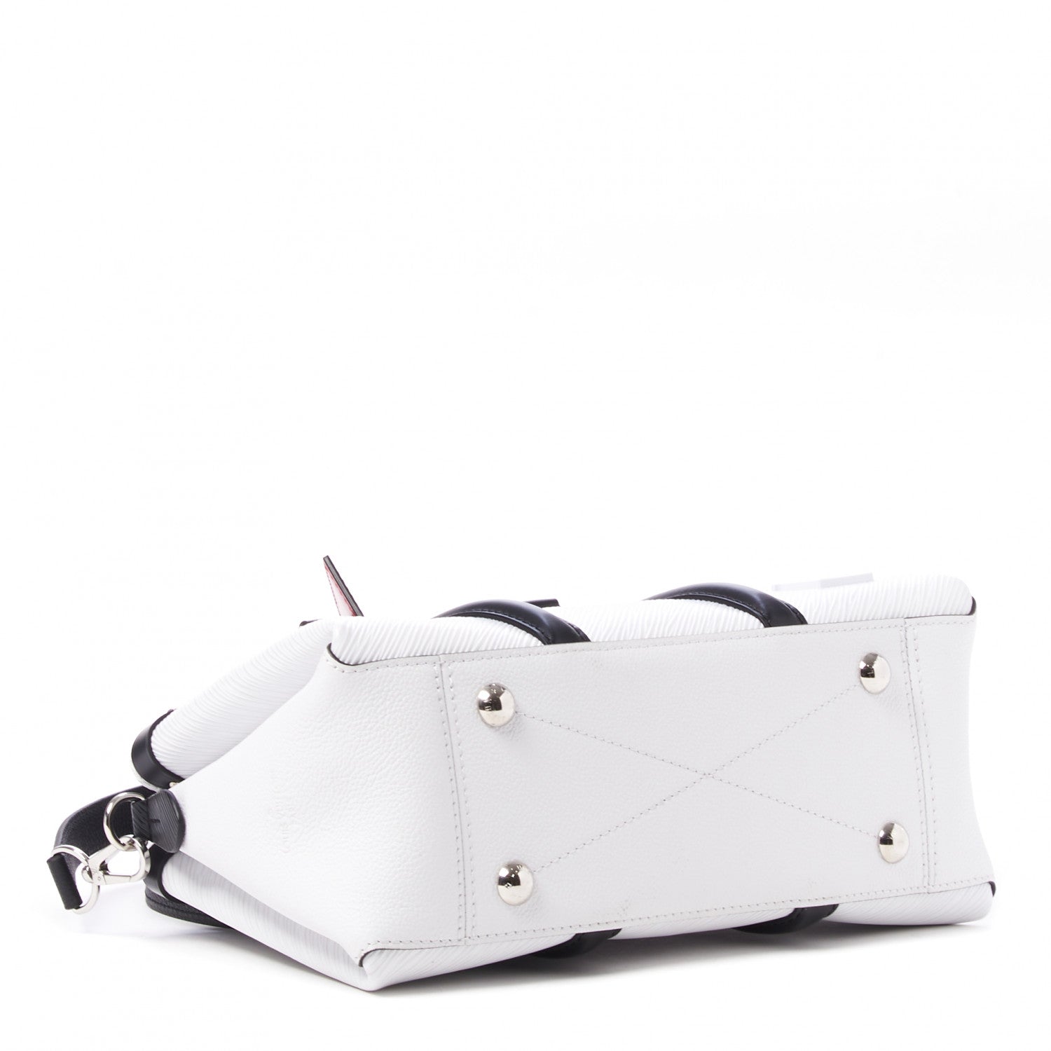 Louis Vuitton Epi Soufflot BB Optic White Black Scarlet 3 of 9
