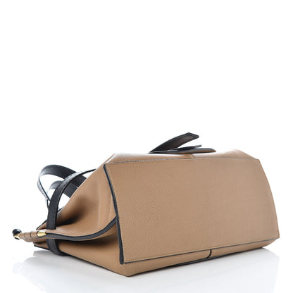 Loewe Calfskin Small Gate Tote Mocca Black 5 of 10