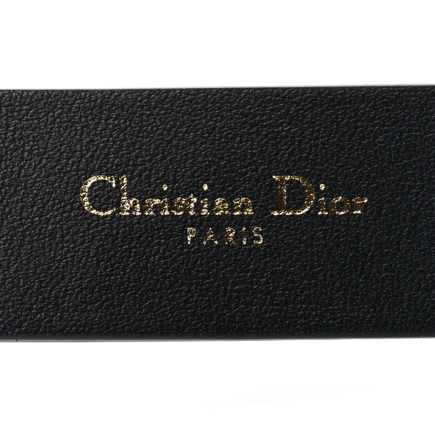 Christian Dior Calfskin Crystal 30 Montaigne Belt 80 32 Black 3 of 5
