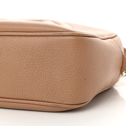 Gucci Pebbled Calfskin Small Soho Disco Bag Camelia 11 of 17