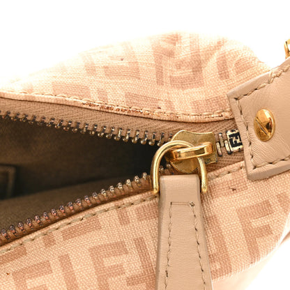 Fendi Zucchino Spalmati Vitello Messenger Bag Vacchetta Camelia 11 of 13