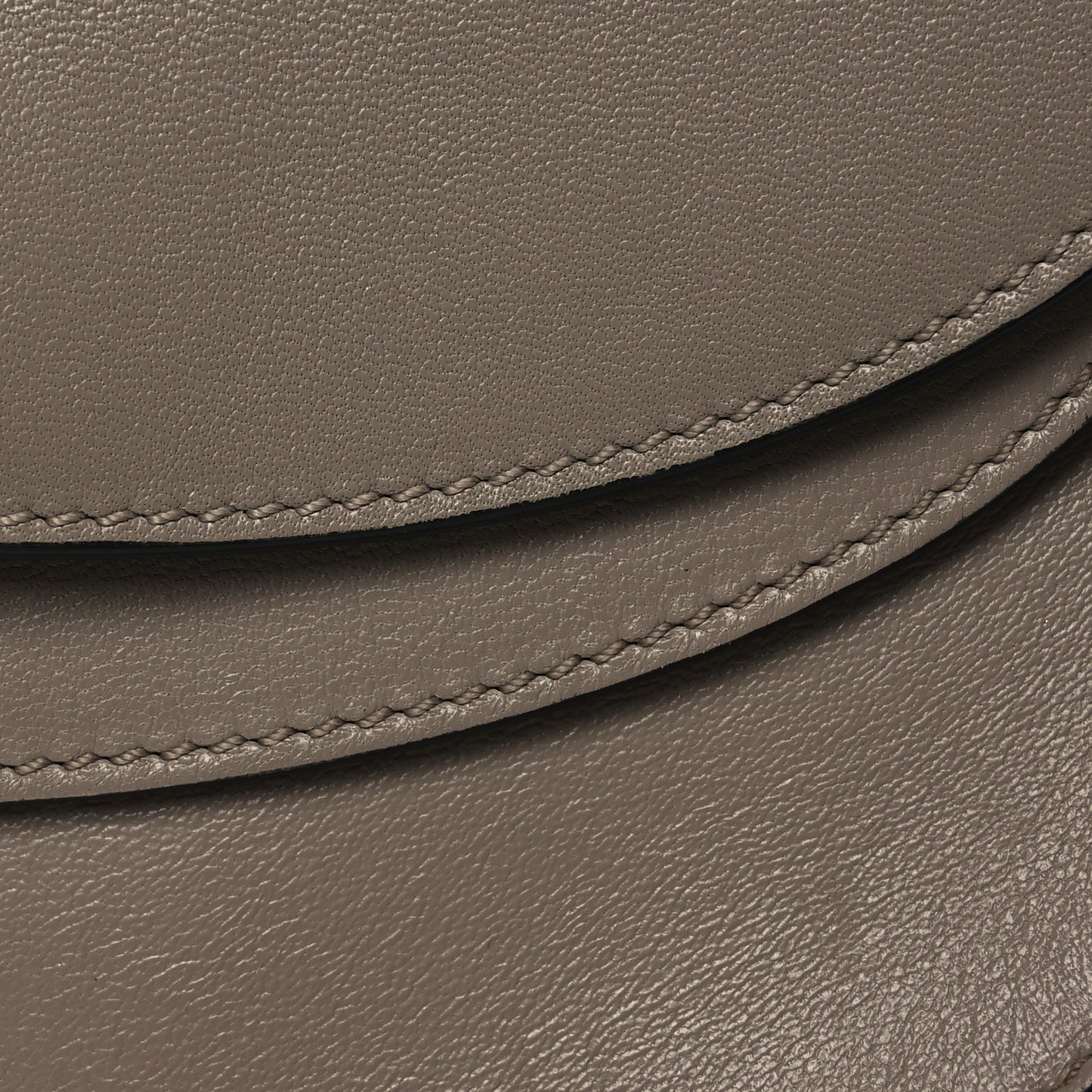 Calfskin Mini Georgia Crossbody Bag Motty Grey