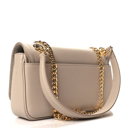 Louis Vuitton Grained Calfskin Lockme Chain East West Greige 3 of 10