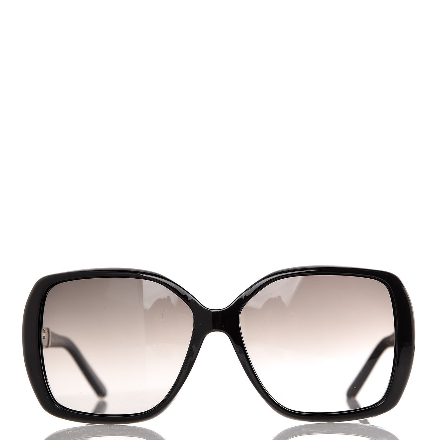 Oversized Round Sunglasses CE680S Black