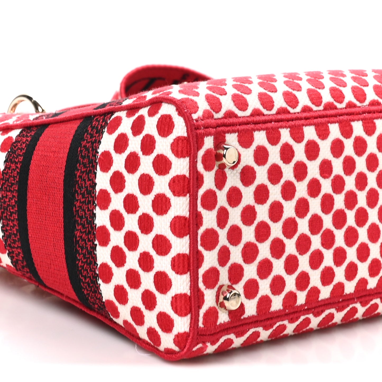Canvas Medium DiorAmour Dots Lady D-Lite Red