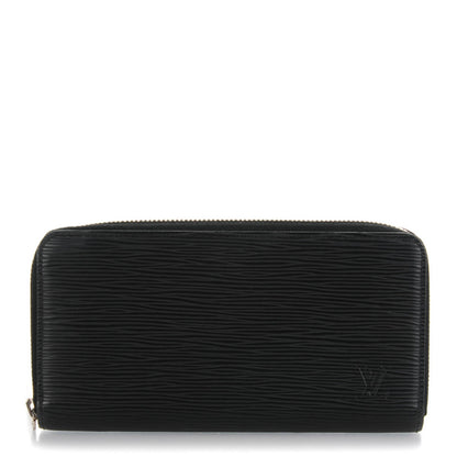 Louis Vuitton Epi Zippy Wallet Black 1 of 7
