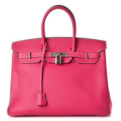 Hermes Epsom Birkin 35 Rose Tyrien 1 of 35