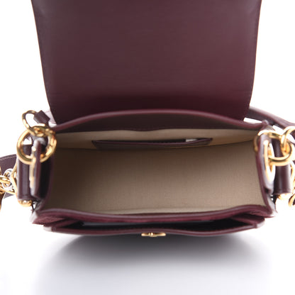 Chloe Calfskin Small Tess Bag Burnt Brown 5 of 11