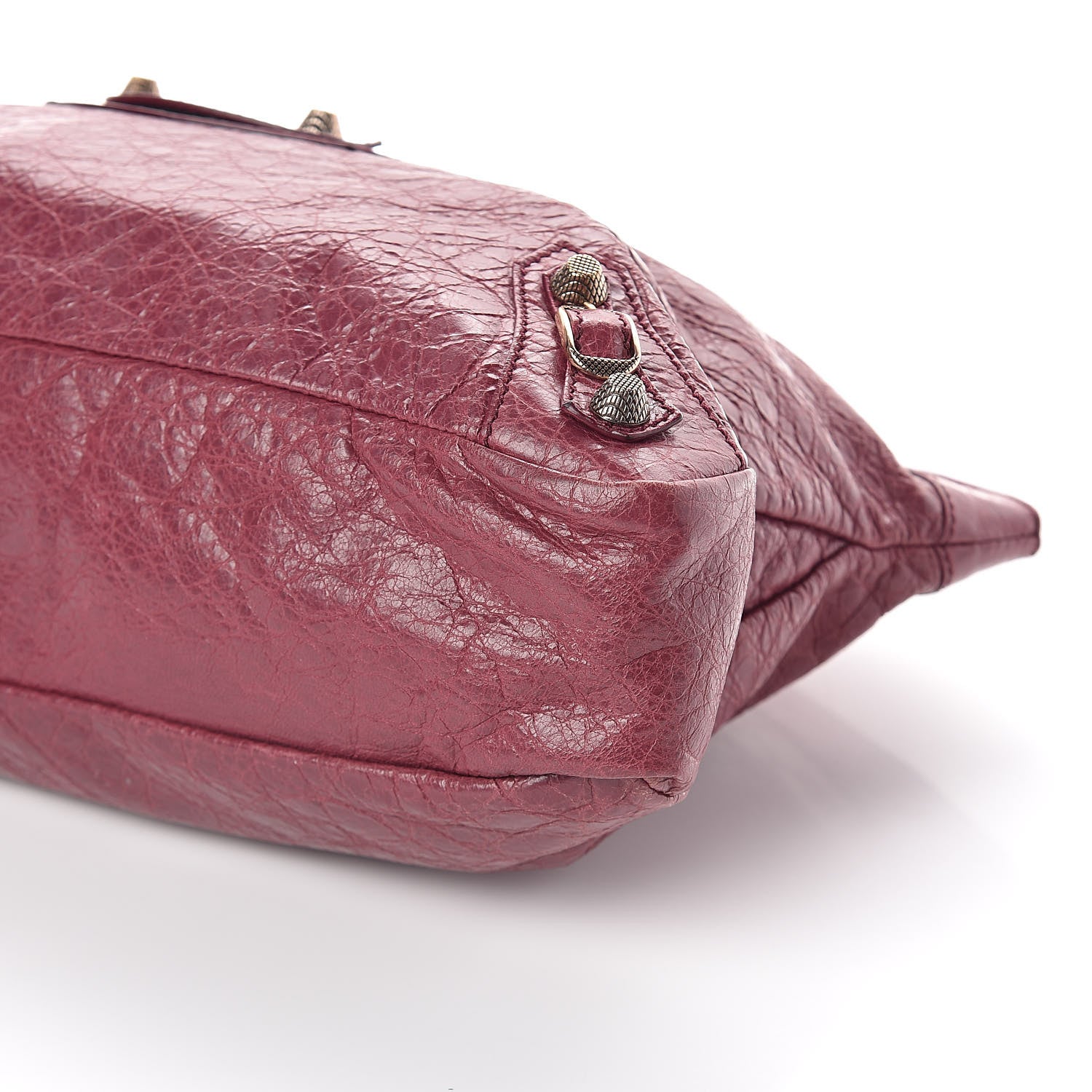 Balenciaga Agneau Giant 12 Rose Gold Hardware Premier Clutch Cassis 8 of 8