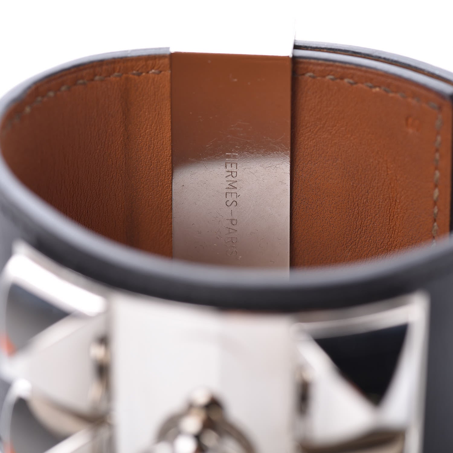 Hermes Chamonix Collier De Chien CDC Bracelet S Black 7 of 9