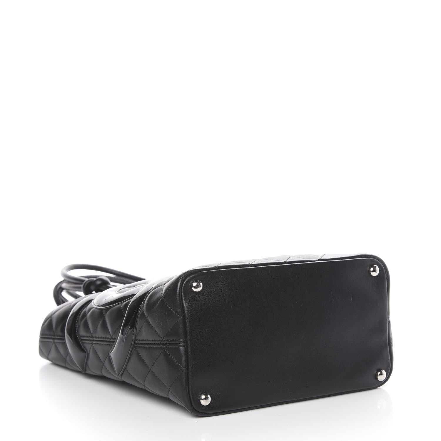 Chanel Calfskin Quilted Medium Cambon Tote Black 3 of 11