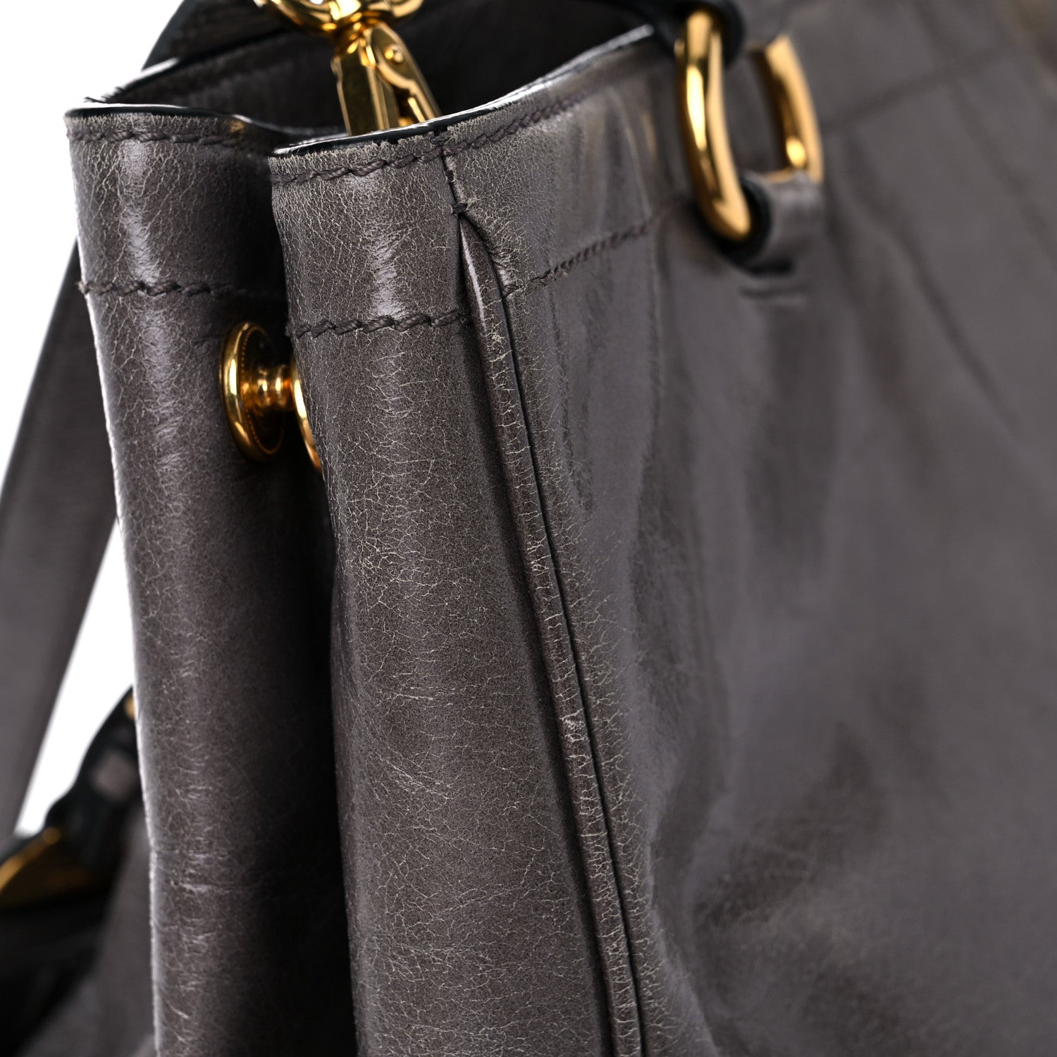 Prada Glace Calf Front Pocket Tote Astrale 23 of 33