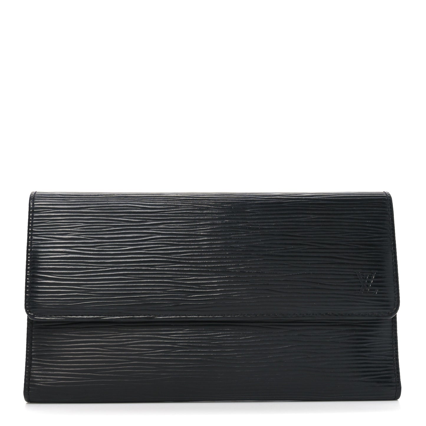 Epi Porte Tresor International Wallet Black