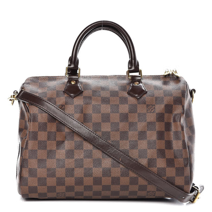 Louis Vuitton Damier Ebene Speedy Bandouliere 30 1 of 23