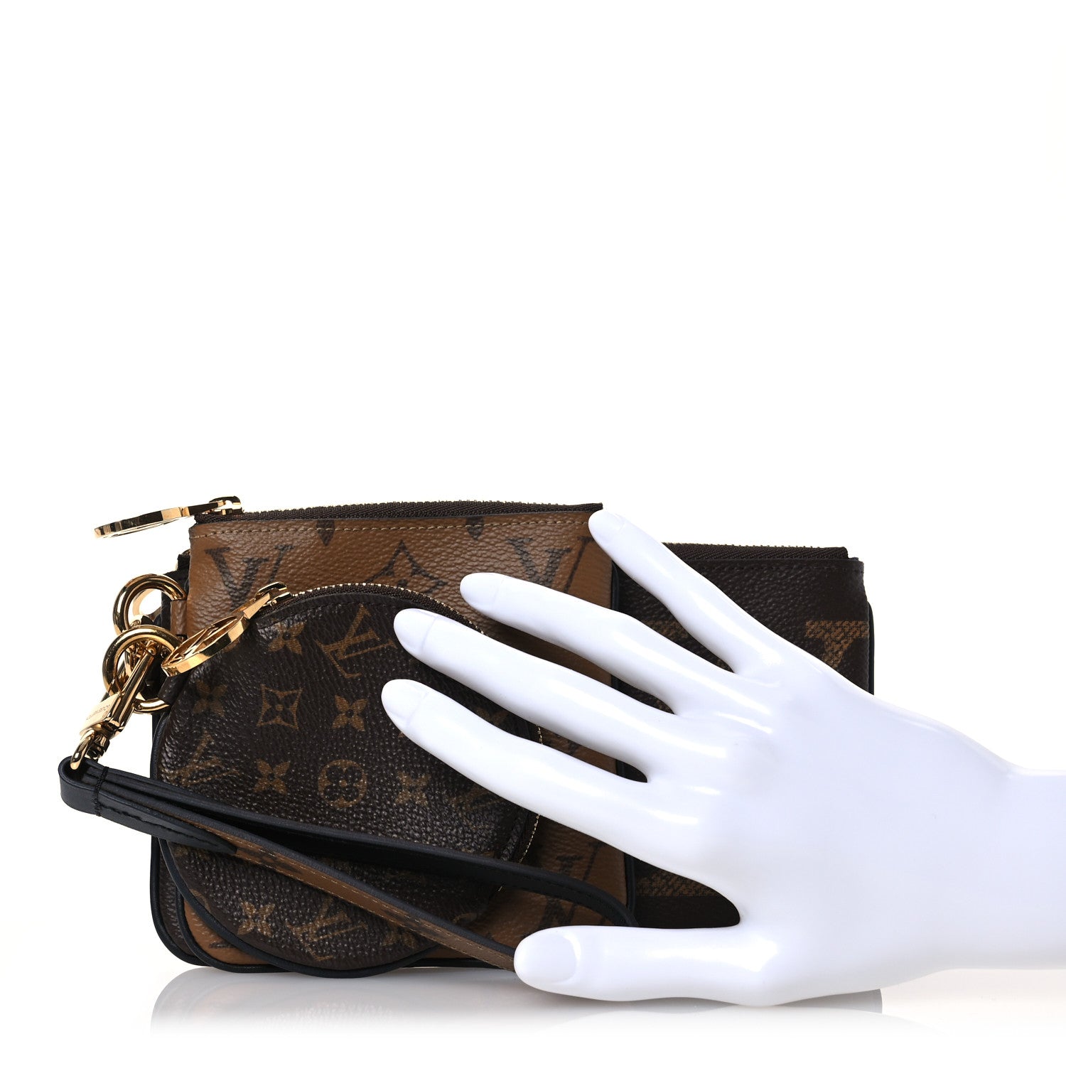 Louis Vuitton Reverse Monogram Giant Trio Pouch 2 of 8