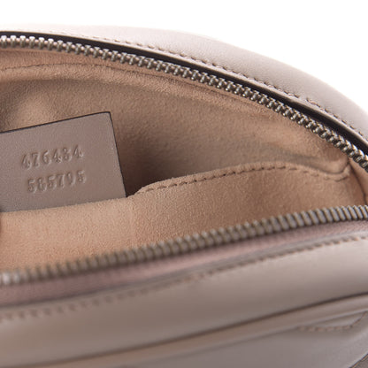 Gucci Calfskin Matelasse GG Marmont Belt Bag 95 38 Porcelain Rose 9 of 10