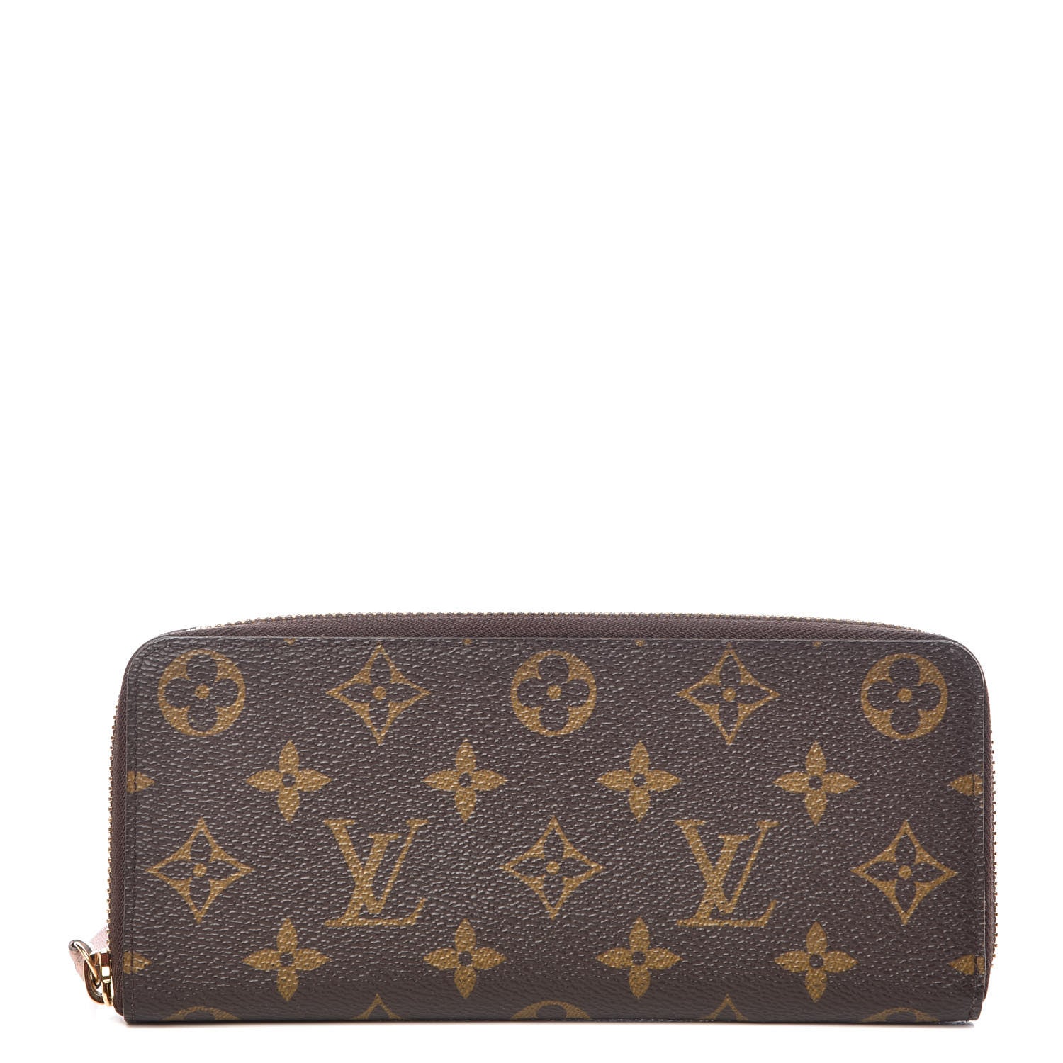 Louis Vuitton Monogram Clemence Wallet Rose Ballerine 1 of 7
