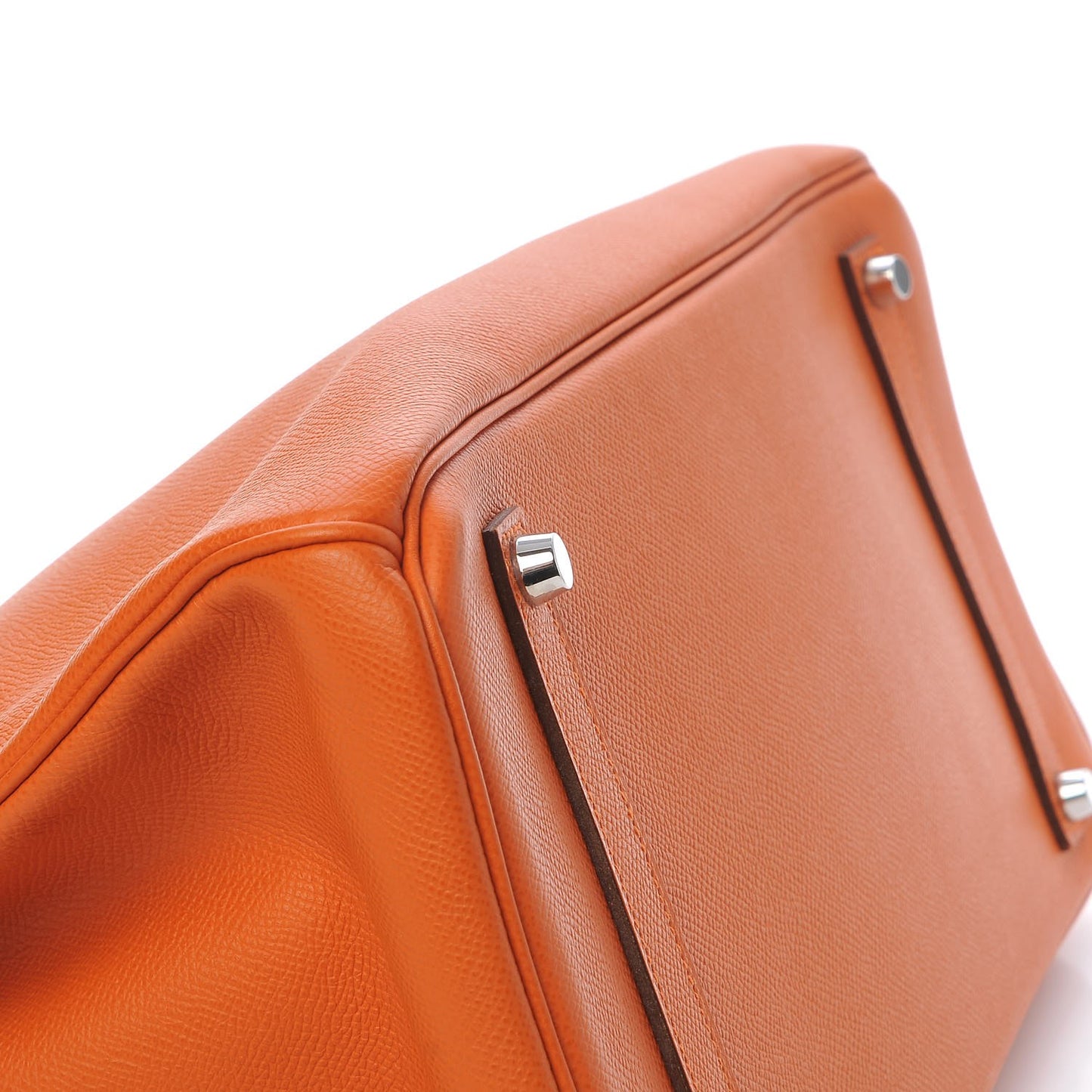 Epsom Birkin 35 Orange