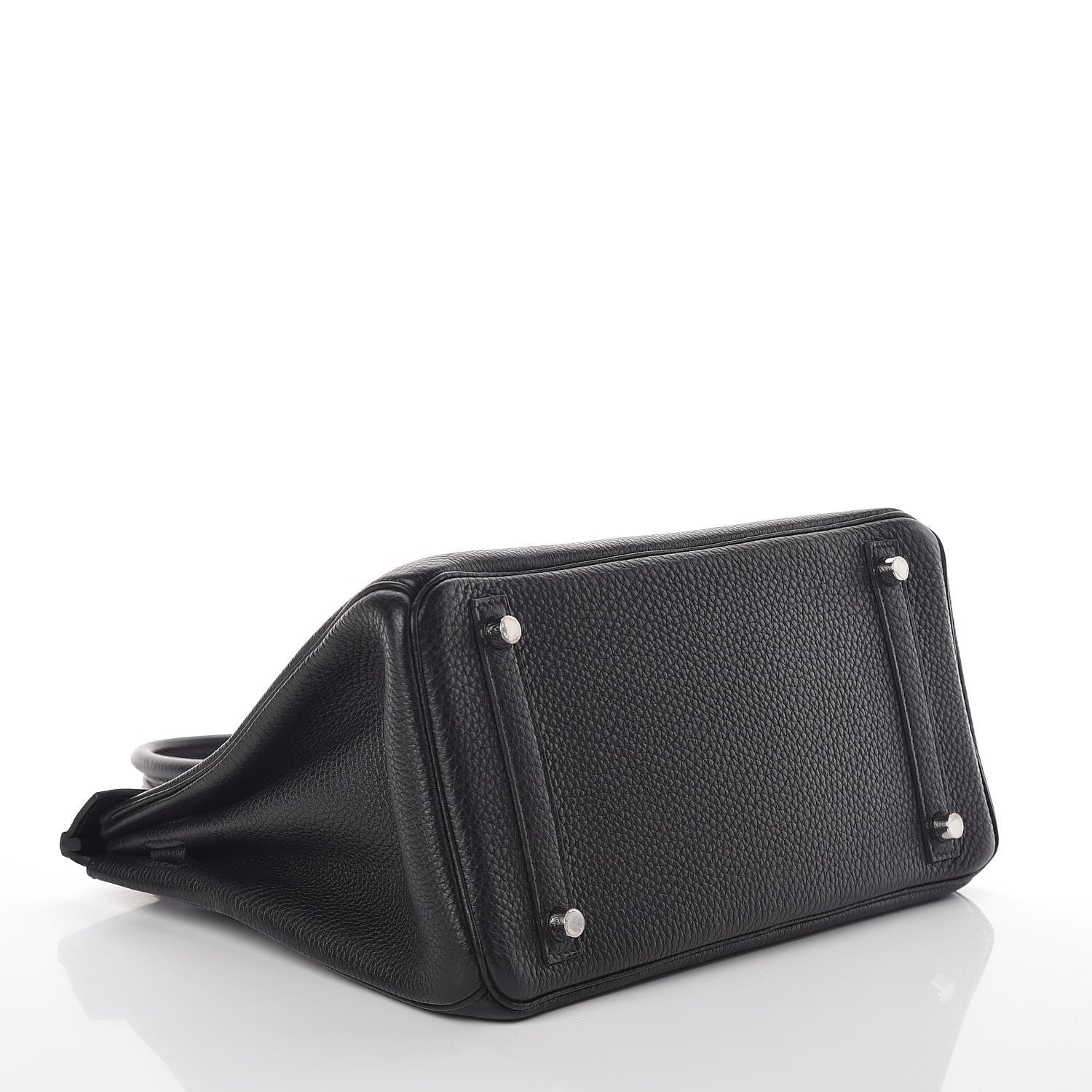 Hermes Taurillon Clemence Birkin 30 Black 4 of 11
