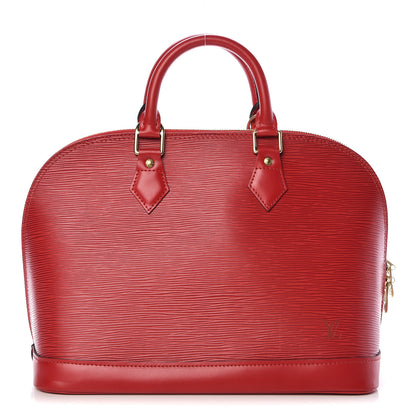 Louis Vuitton Epi Alma PM Castillan Red 1 of 10