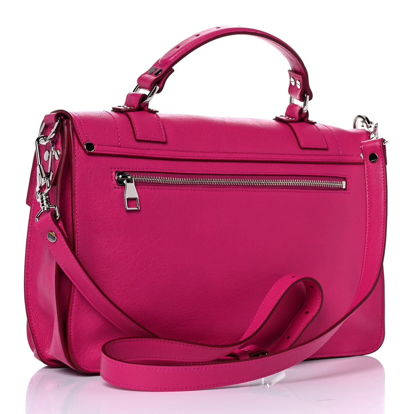 Lambskin Medium PS1 Satchel Fleur de Lys