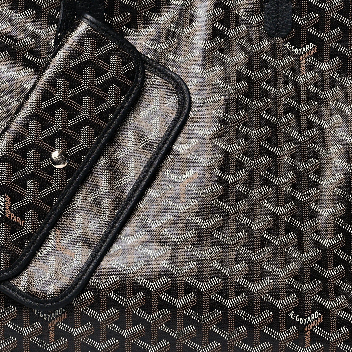 Goyard Goyardine Sac Hardy Pet Carrier PM Black 8 of 10