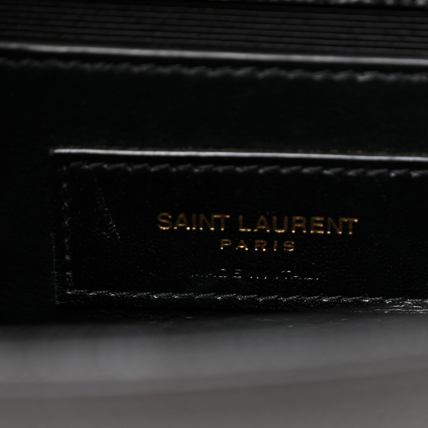 Grain De Poudre Small Monogram Kate Satchel Black