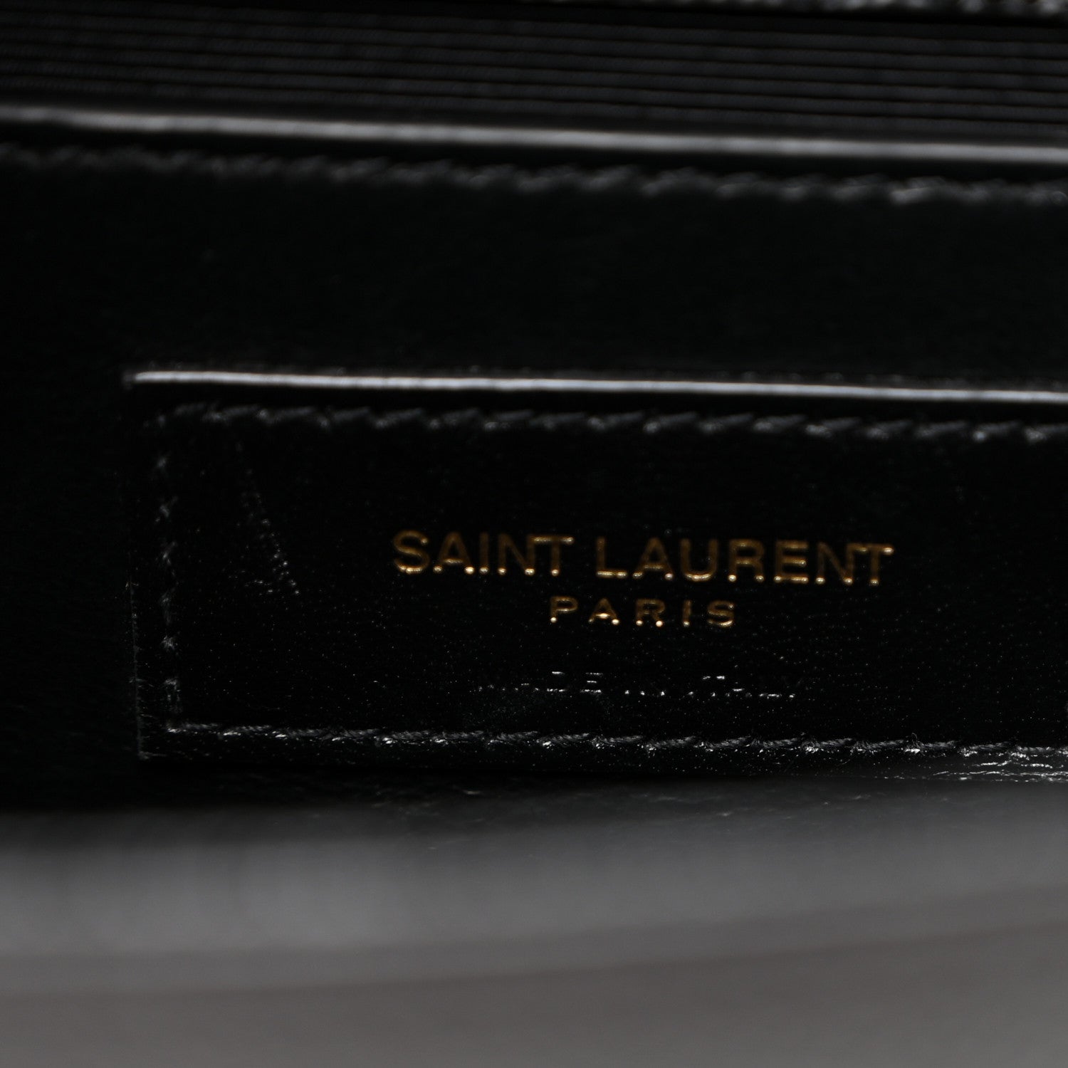 Saint Laurent Grain De Poudre Small Monogram Kate Satchel Black 6 of 9