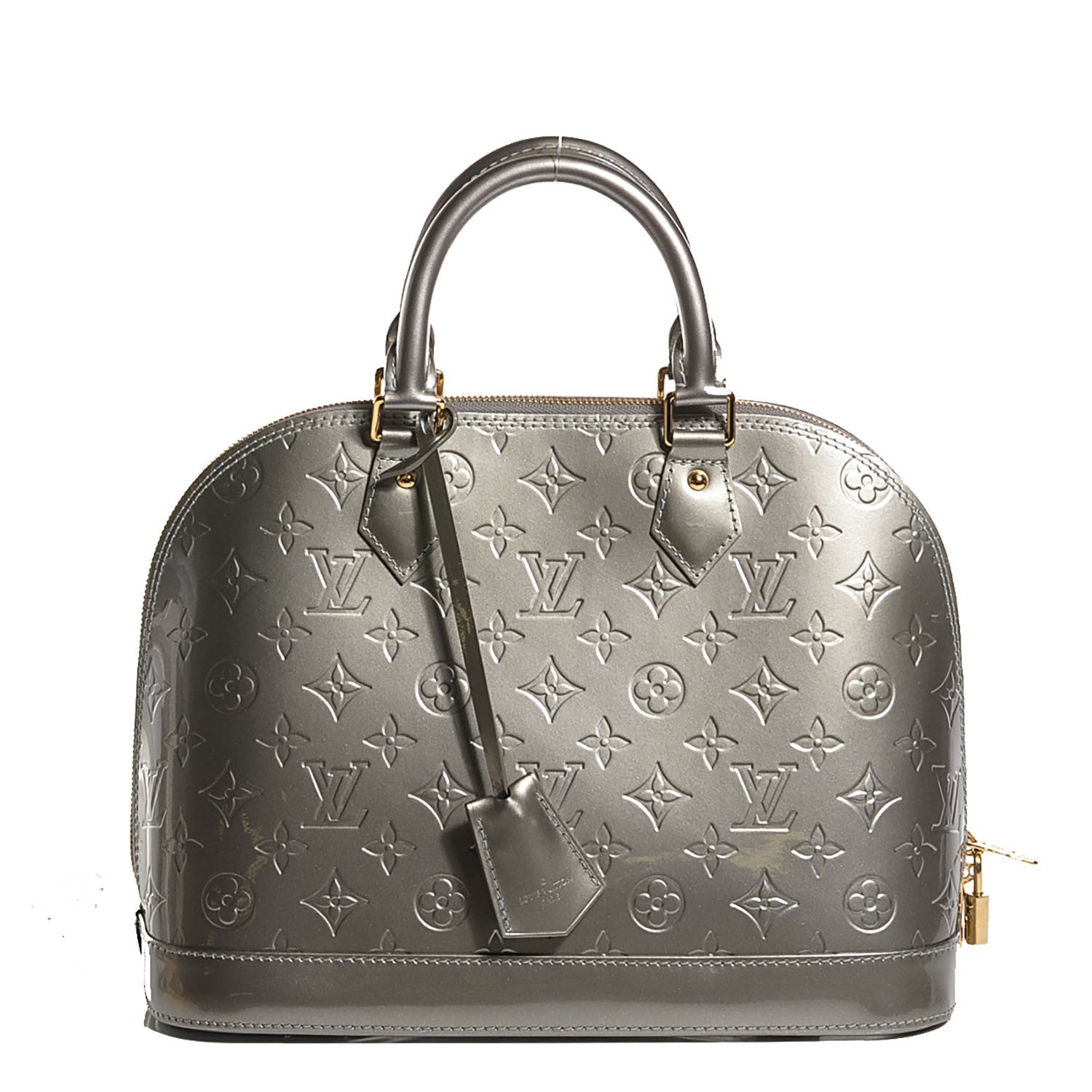 Louis Vuitton Vernis Alma PM Gris Art Deco 1 of 7