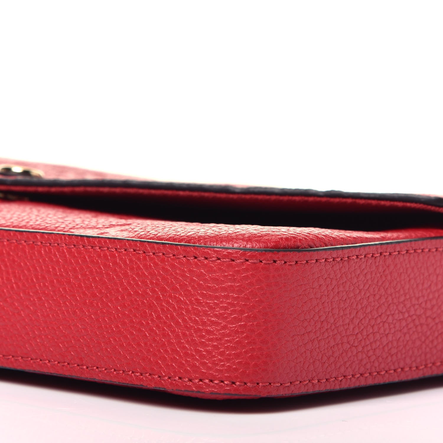 Louis Vuitton Empreinte Pochette Felicie Chain Wallet Scarlet 9 of 9