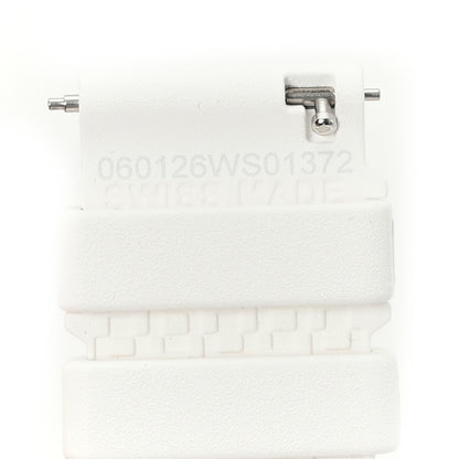 Hermes Rubber 36mm Large Cut Single Tour Band White 4 of 5