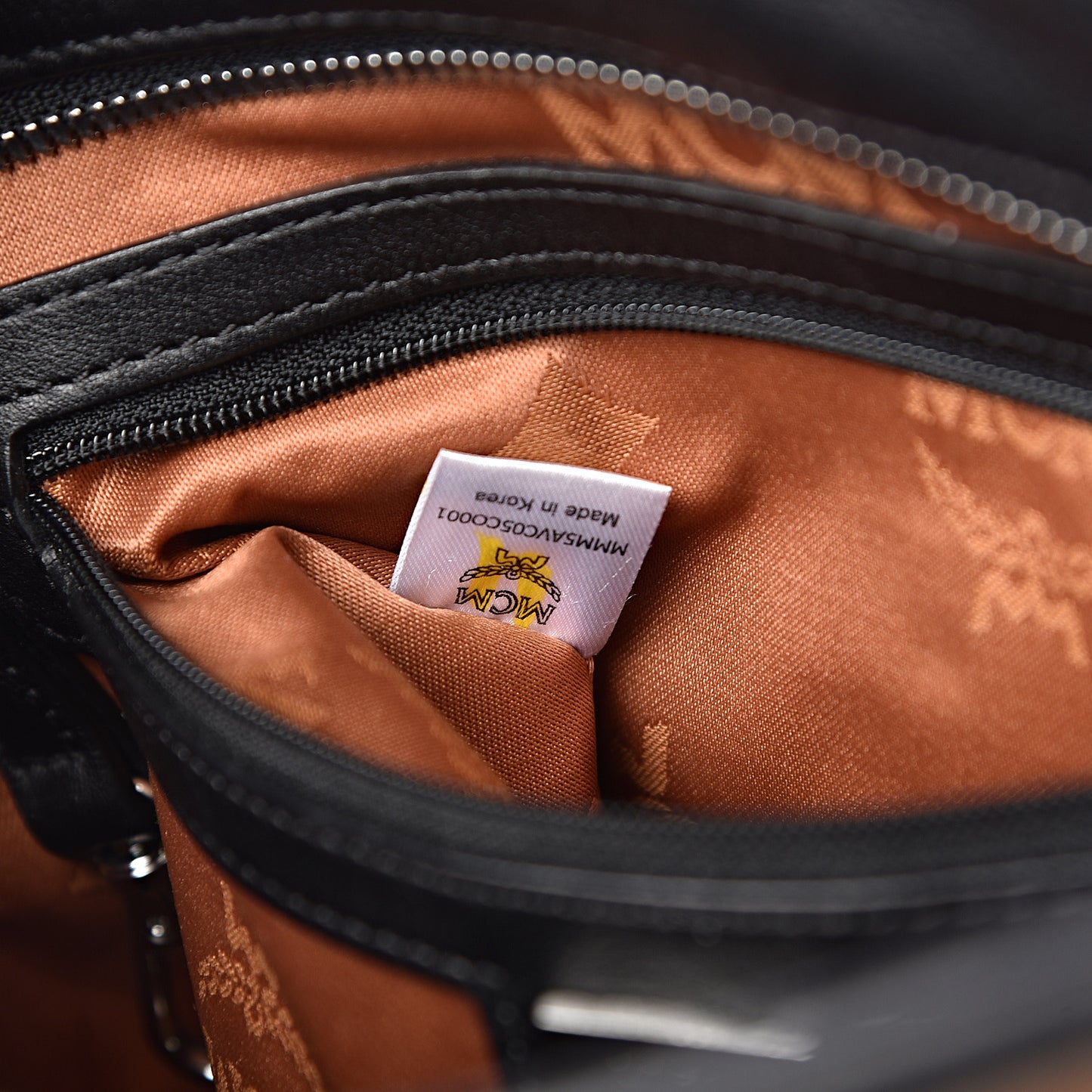 Visetos Crossbody Messenger Cognac