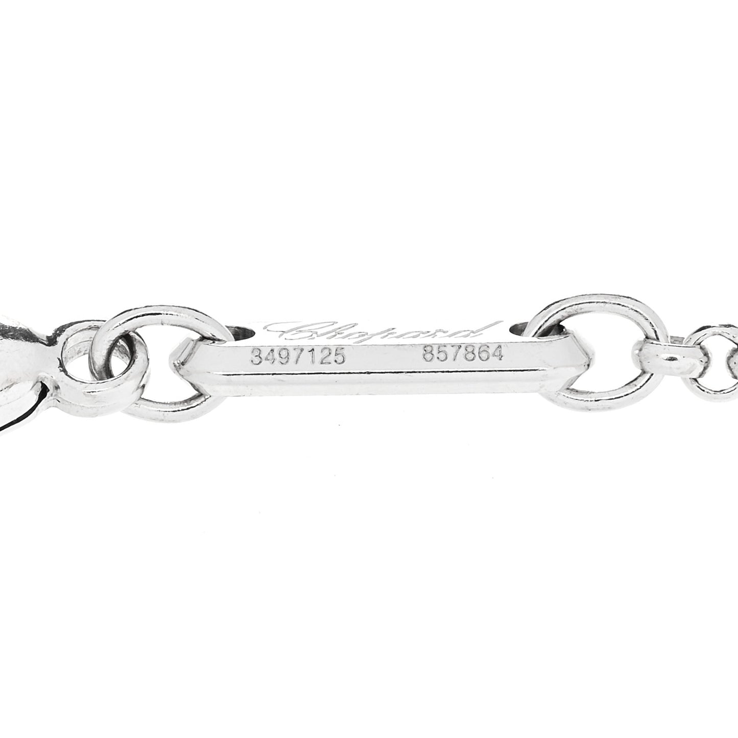 18K White Gold Diamond Happy Diamonds Hamsa Bracelet